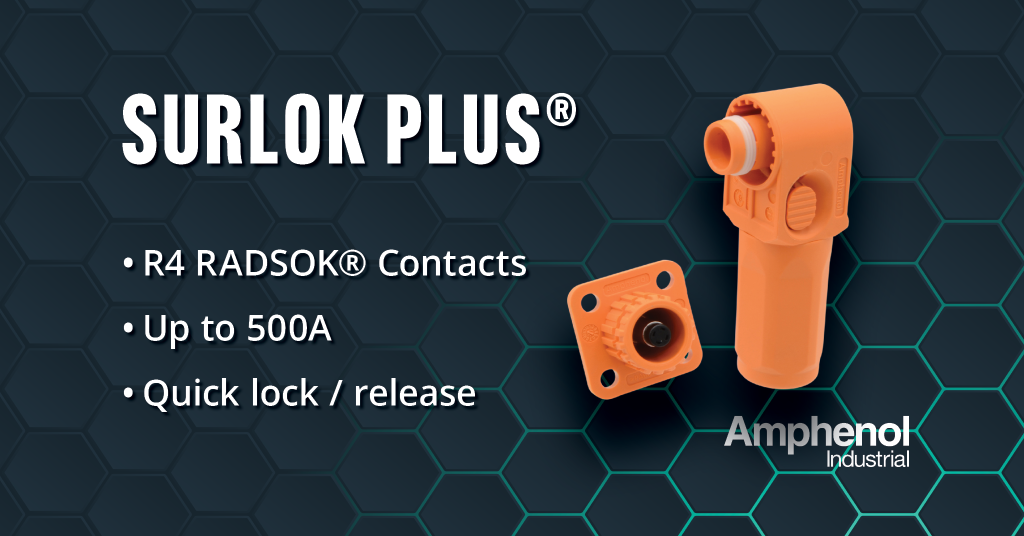 Rad Lock Connector SurLok Plus® | Compression Lug - Amphenol Industrial Operations