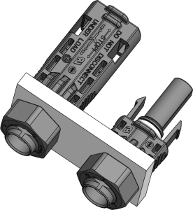 Amphe-PV-H4-Plus-Panel-Mounted-Connector-Mounted