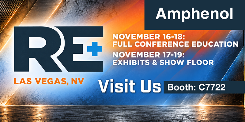 Featured image for “Amphenol at RE+ 2026”